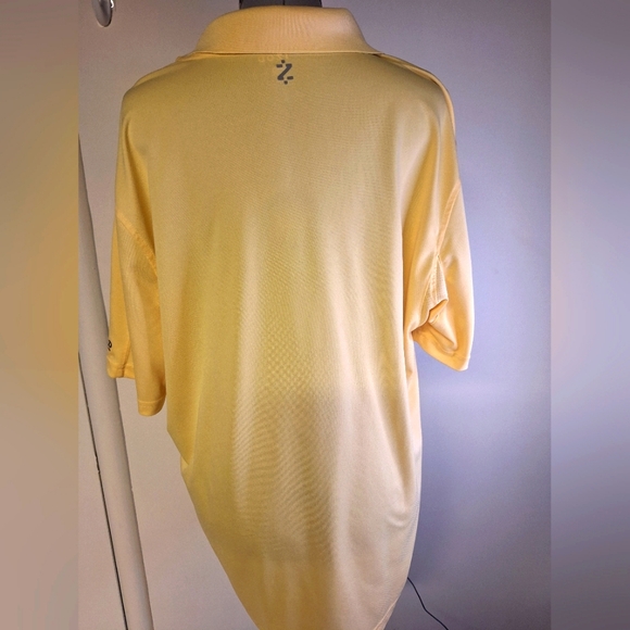 Izod Yellow Mens Polo Shirt Size XL - Picture 4 of 4